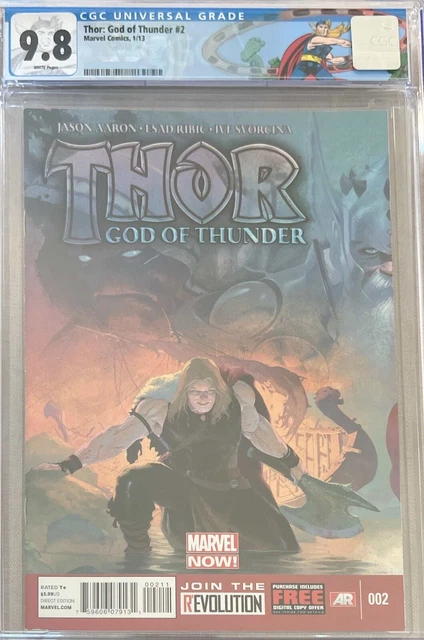 Thor: God of Thunder #2 CGC 9.8 1st Appearance Gorr the God Butcher Thor: God of Thunder #2 CGC 9.8 1st Appearance Gorr the God Butcher