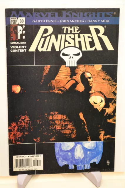 The Punisher Marvel Knights #33 by Garth Ennis Marvel Comics