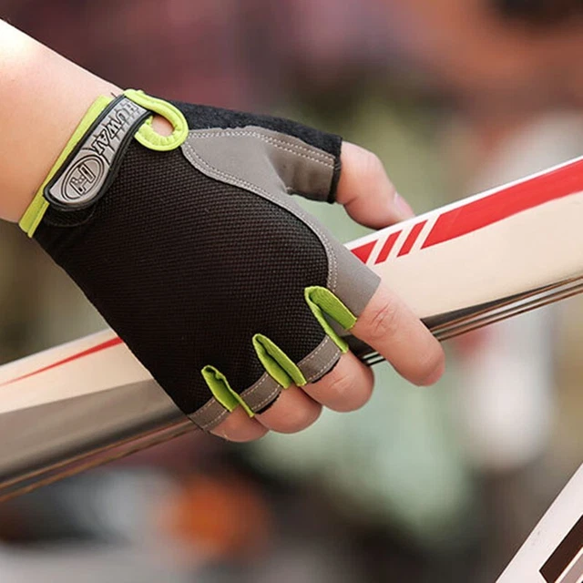 Unisex Half Finger Radhandschuhe Motorrad MTB Fahrrad Outdoor Sport Antirutsch