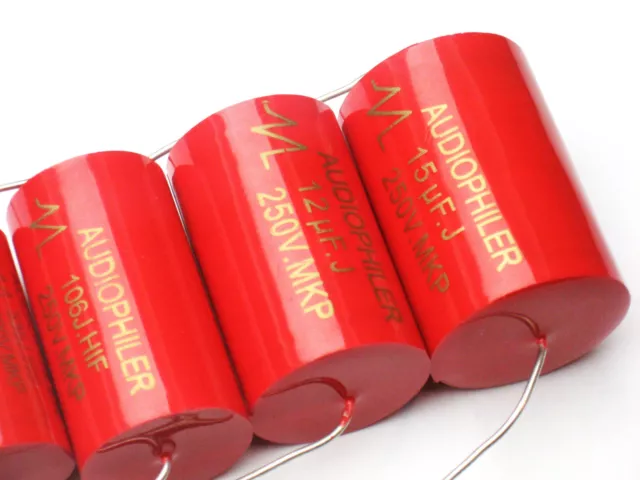 2 x Audio Polypropylene Film Capacitors - UK STOCK