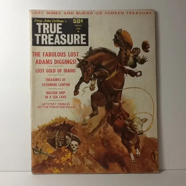 Long John Latham's True Treasure Vol 2 No. 5 July-August 1968 True Treasures Pub