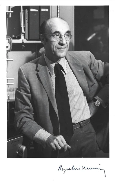 ORIGINAL AUTOGRAMM VON Roger Guillemin ( Biochemiker / Nobelpreis ) EUR