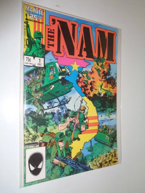 The NAM #1 Marvel Comics 1986 Vietnam War Vintage Comic Book