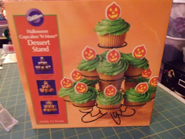 Wilton Halloween Cupcakes n More Dessert Stand New in Box