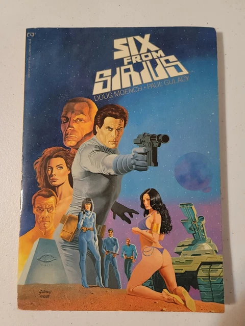 Six from Sirius Sci-Fi Graphic Novel Book By Doug Moench and Paul Gulacy