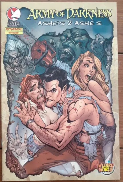Army Of Darkness: Ashes 2 Ashes & Cosmic Guard Preview 1, Ddp/Dynamite, 2004 Fn