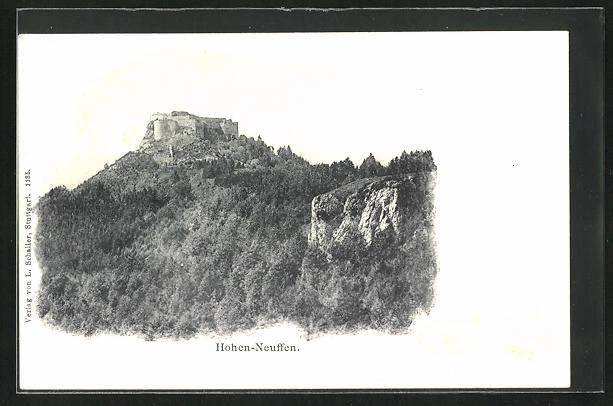 AK Hohen-Neuffen, Ausblick auf die Burg