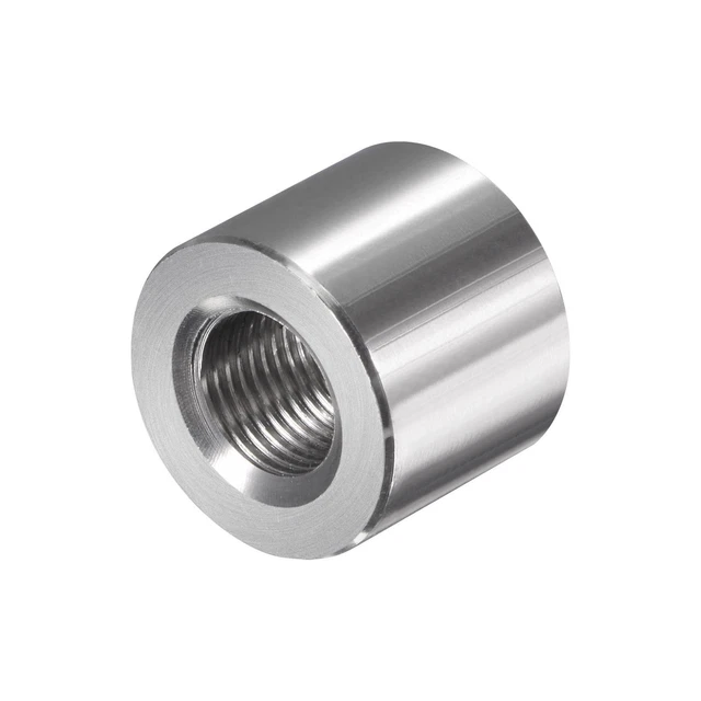 Écrous à Souder G1/8 Soudé Bonde Femelle écrou Acier Inoxydable Insert Soudable