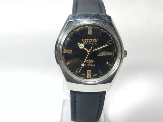 Vintage  Citizen  Automatic Movement Day Date Dial Mens Analog Wrist Watch D260