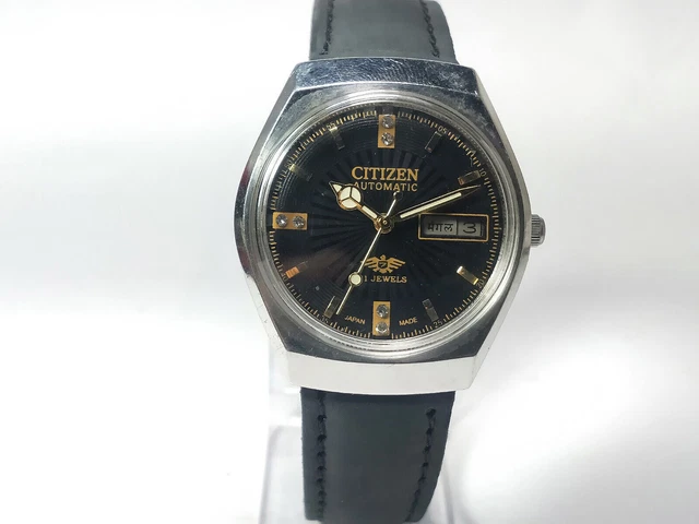 Vintage  Citizen  Automatic Movement Day Date Dial Mens Analog Wrist Watch D260