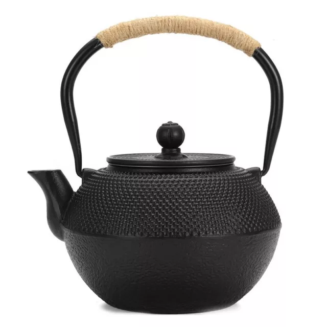 1.2L Japanese Tetsubin  Iron Tea Pot Kettle Tetsubin Teapot + Strainer B1W53452