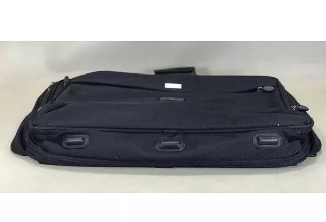 Used Dakota by Tumi Black 22” Exp Carry On Garment Bag Overnighter Briefcase 12