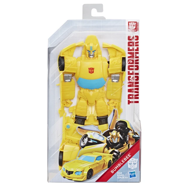 HASBRO TRANSFORMERS BUMBLEBEE autobot E5883 figurine voiture jaune EUR 38,99 - FR