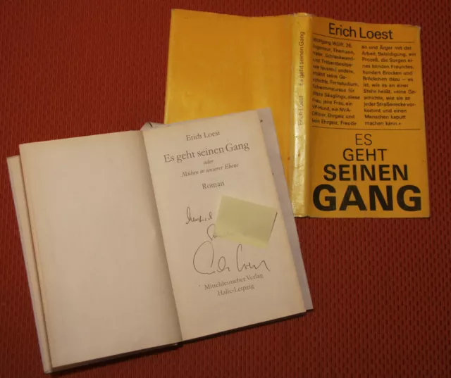 ERICH LOEST absolute Rarität ! ansehen! Signierte Erstausgabe trotz Verbot