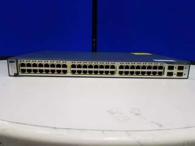 Cisco Systems Catalyst 3750G SERIES 48 Ethernet Switch WS-C3750G-48TS-S V05