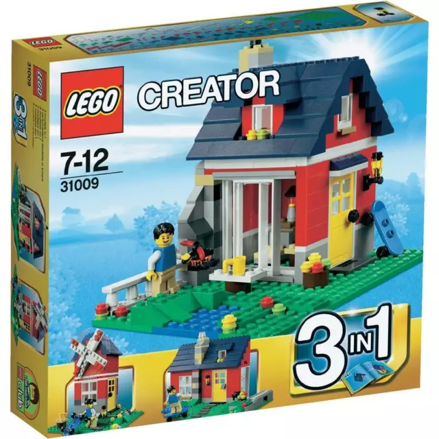 Lego Creator Piccolo Cottage 3 In 1 7-12 Anni Raro Fuori Produzione  Art 31009