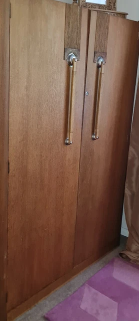 Antique Art Deco Wardrobe. 3