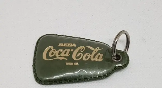 Portachiavi vintage antico Coca Cola - Cola. Anni 70