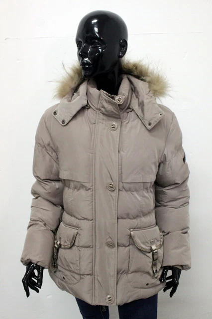 Giubbotto PEUTEREY Donna Taglia L Beige Giacca Invernale Giubbino Jacket Coat