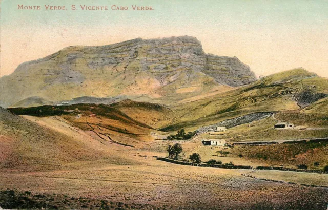 Cabo Verde - Monte Verde S Vicente  - Hastings Postcard 1905