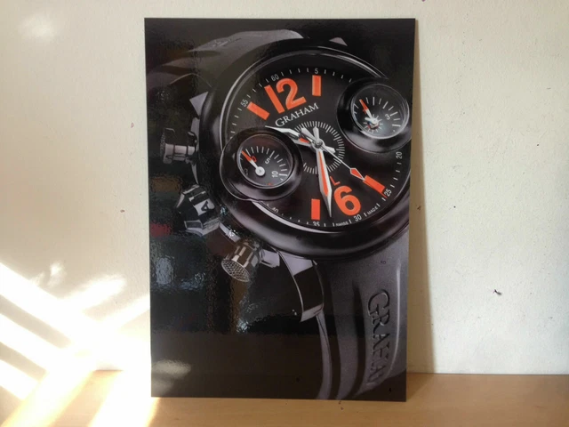 New - Plaque Plate Graham Display - Reversible Chronofighter/Swordfish - New