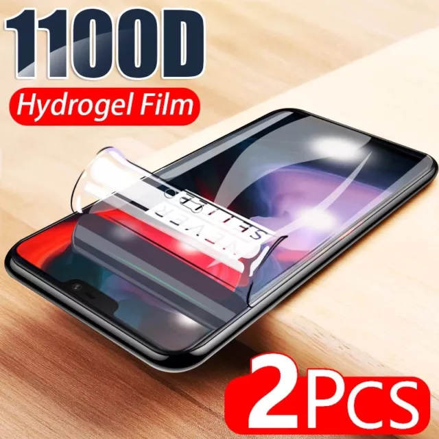 2 x Film Hydrogel Vitre Protection écran Iphone X / XS