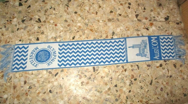 Lot 3 écharpe ALLEZ L OM OLYMPIQUE DE MARSEILLE supporter scarf