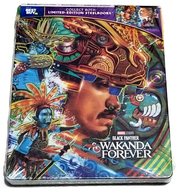 Black Panther: Wakanda Forever | Un vistazo al Steelbook 4K
