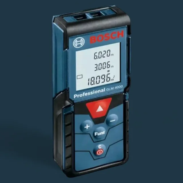 Bosch Laser Range Finder GLM4000 Digital Laser Distance Meter 40m