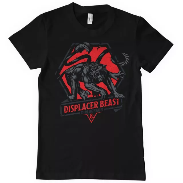 Licenza Ufficiale Dungeons & Dragons Displacer Beast T-Shirt S-5XL Taglie