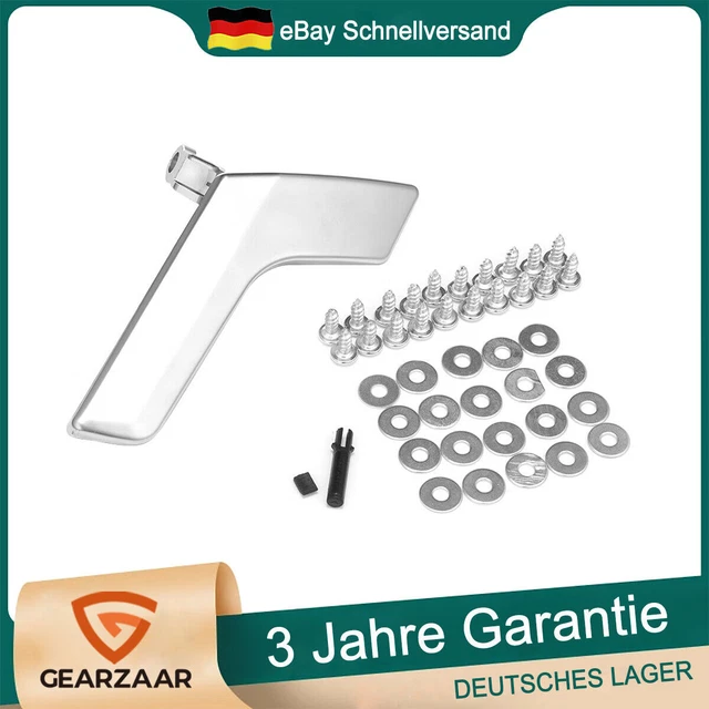 Türgriff Set Schwarz Chrom - Innentürhebel Links & Rechts Für Renault & Andere Modelle