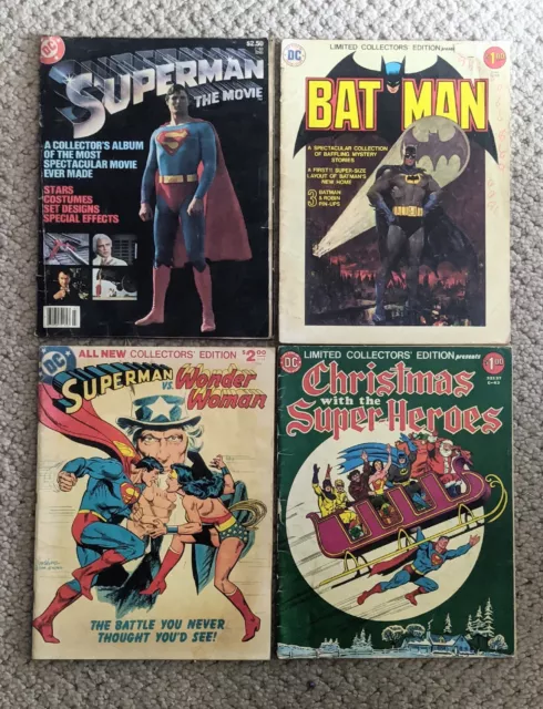 Wonder Woman Vs Superman Christmas Super-Heroes DC Limited Collectors Edition Lo