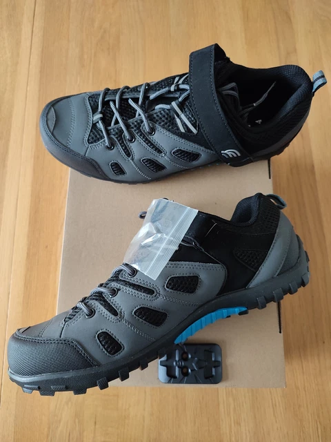 MTB Shoes - Ridge, UK 9.5, EU 44 Plus Shimano SM-SH56 SPD Cleat set