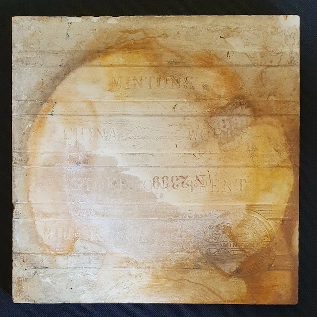 Antique Tile, Austhetic Movement. Mintons, C1900. 3