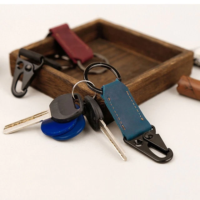 EDC Porte-clés de voiture Mousqueton militaire Boucle de bouche d'aigle 8