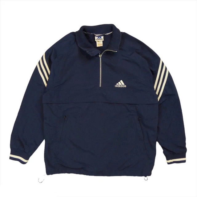 Giacca conchiglia Adidas con cerniera quarto