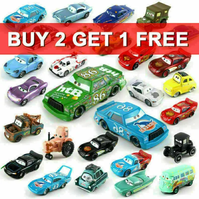 Disney Pixar Cars 3 Lot McQueen Mater Diecast Model Car Toys Gift Collection US