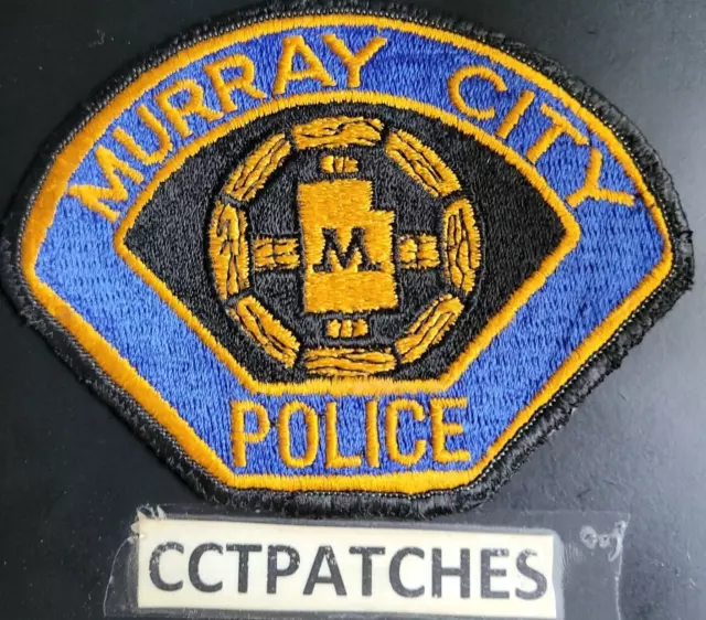 Murray City, Utah Police Shoulder Patch Ut