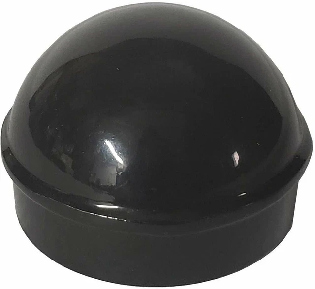 1 7/8& ALUMINUM Chain Link Fence Round Style Main Post Cap Powder