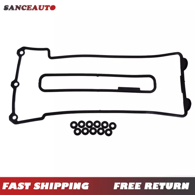 Right Valve Cover Gasket & Grommets For Land Rover BMW E38 E39 E53 11129071589