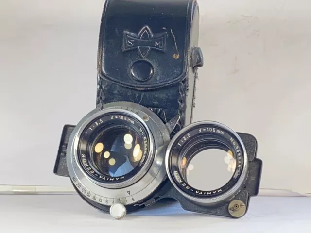 [ EXC+ 5 pour CET Âge ] Mamiya Sekor 105mm F/3.5 Tlr Lentille C220 C330 De Japon