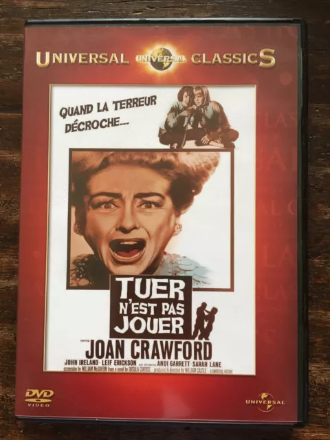 Tuer N'est Pas Jouer ... Joan Crawford, John Ireland ... Dvd