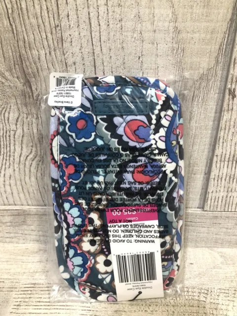 Vera Bradley Double Eyeglass Case Haymarket Paisley Jewel New Retails $35 Sealed