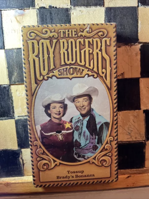The Roy Rogers TV Show VHS Volume 5 Tossup Brady's Bonanza Water Marks