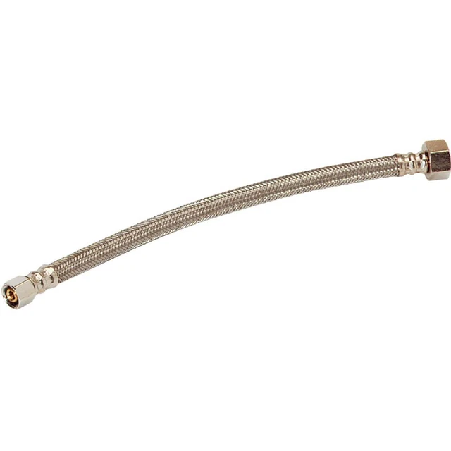 Do it Best 3/8 In. C X 1/2 In. F X 12 In. L Stainless Steel Faucet Connector SIM