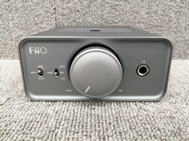 FIIO K5 HEADPHONE Amplifier – Desktop DAC/AMP Dock – Good Condition ...