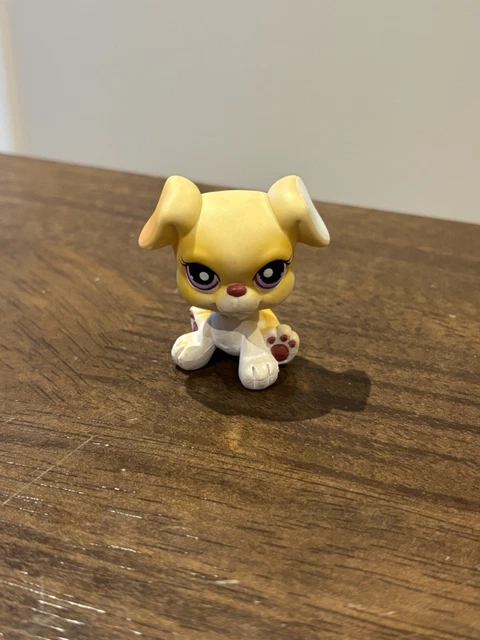 Figurines Littlest Pet Shop LPS #825 & #826 - Canard Et Chien Boxer - Occasion