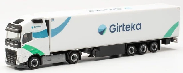 HERPA, VOLVO FH Gl. 4X2 avec remorque frigo 3 Essieux EISINGER, échelle