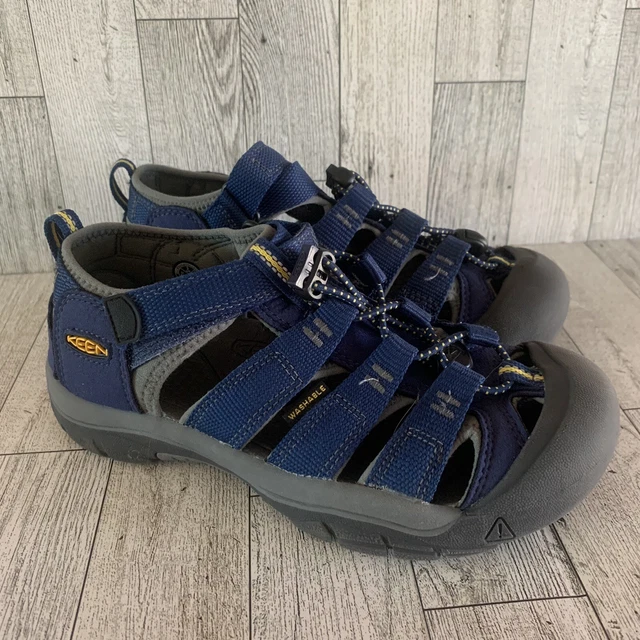 Keen Big Kids Size 3 Newport H2 Blue Depths Gargoyle Sandals Unisex