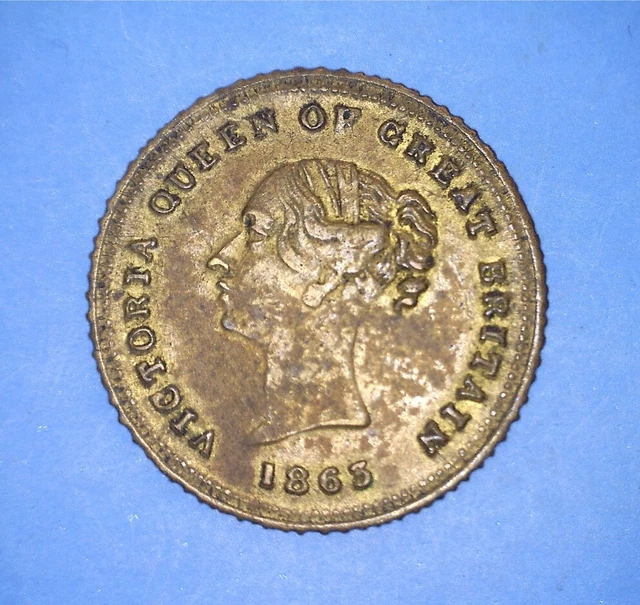 1830 Britische Nickel-Münze Replik – George IV, Walisisches Imperium, Versilbert, Sammlerstück